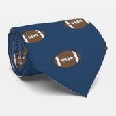 Football Stropdas Cadeau (Opgerold)