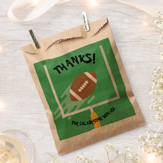 Football Super Fan Bedankzakje (Geknipt)