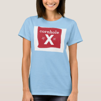 Football T Red & Corn voor vrouwen T-shirt