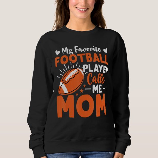 Football T-shirt Moeder (Voorkant)