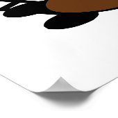 Football T-shirts en cadeautjes Poster (Hoek)