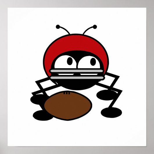 Football T-shirts en cadeautjes Poster (Voorkant)