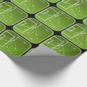 Football tactische raad cadeaupapier (Hoek)