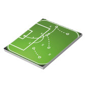 Football tactische raad notitieblok (Linkerzijde)