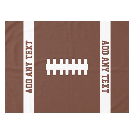 Football Tafelkleed (Voorkant (Horizontaal))