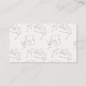 Football Tailgate Touchdown Buffet Place Cards Plaatskaartje (Achterkant)