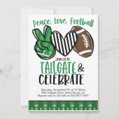 Football Tailgating Invite Kaart (Voorkant)