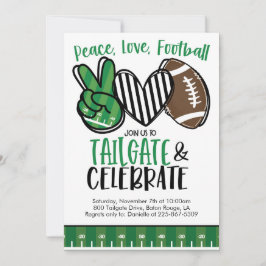 Football Tailgating Invite Kaart
