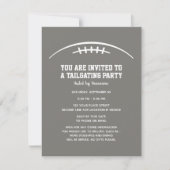 Football Tailgating Party - KAN KLEUREN BEWERKEN Kaart (Voorkant)