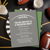 Football Tailgating Party - KAN KLEUREN BEWERKEN Kaart