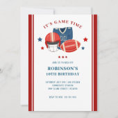 Football Tailgating Verjaardagsfeestje Kaart (Voorkant)