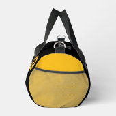 Football Team, Coach Speler Zwart Goud Personalise Plunjezak (Rechts)