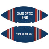 Football Team Custom Jersey Name and Number (Panelen)