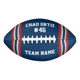 Football Team Custom Jersey Name and Number
