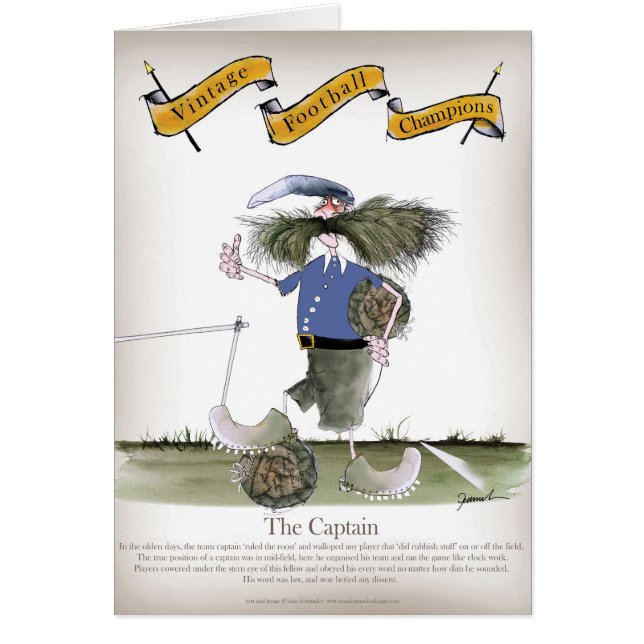 football team kapitein blues (Voorkant)