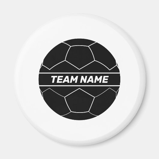 Football Team Magneet (Voorkant)