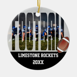 Football Team Photo Keepomwille Keramisch Ornament