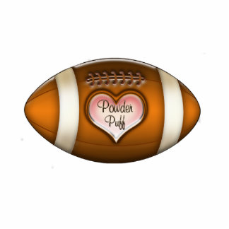 Football Team Powder Puff Ornament Fotobeeldje Ornament