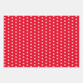 Football Team rood gepersonaliseerd Inpakpapier Vel (Voorkant 3)