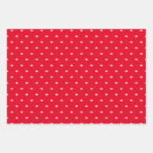 Football Team rood gepersonaliseerd Inpakpapier Vel (Voorkant)