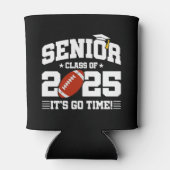 Football Teamklasse van 2025 Afstuderen Senior 202 Blikjeskoeler (Achterkant)