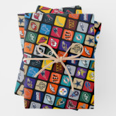 Football Teams inpakpapier (In situ)