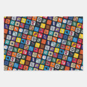 Football Teams inpakpapier (Voorkant)