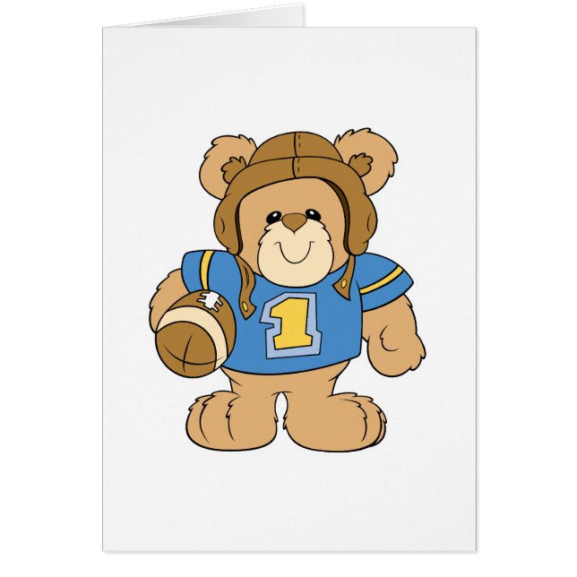 Football Teddy Bear Design (Voorkant)