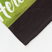 Football tegen brand fleece deken (Hoek)