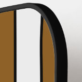 Football Tekening met Sportnaam en -nummer Pickleball Paddle (Links Detail)