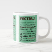 FOOTBALL-terminologie Grote Koffiekop (Rechts)