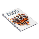 Football Terug naar school Spiral Photo Notitieboe Notitieboek (Rechterzijde)