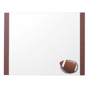 Football testen notitieblok