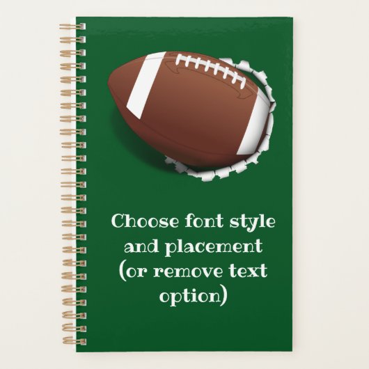 Football testen planner (Voorkant)