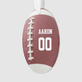 Football textuur kijken ornament (voorkant)