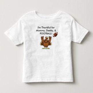 Football Thanksgiving shirt voor kinderen!