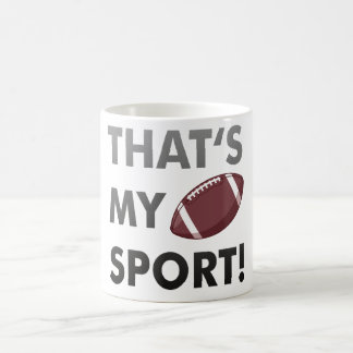 Football - thats's my sport! american football koffiemok