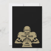 Football The Big Game TV Watch Party Aankondiging (Achterkant)