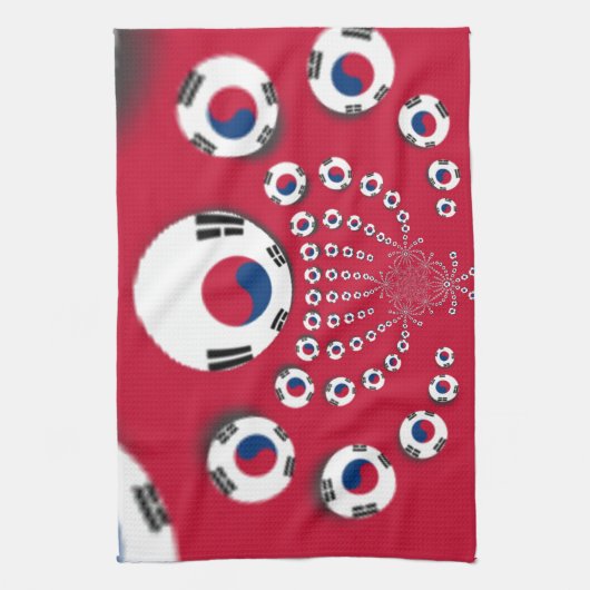 Football. Theedoek (Verticaal)