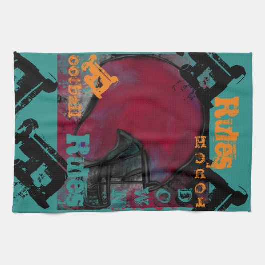 FOOTBALL THEEDOEK (Horizontaal)