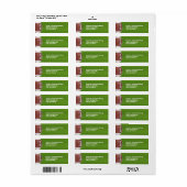 Football thema bar mitswa etiket (Full Sheet)