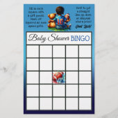 Football thema Bingo en wie weet mama het beste Flyer (Voorkant)