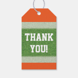 Football Thema Cadeaulabel