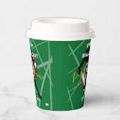 FOOTBALL thema HAMbyWG-papierbekertjes Papieren Bekers (Rechts)