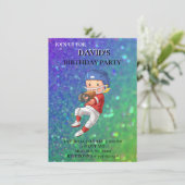 "FOOTBALL" THEMA JONGENS VERJAARDAGSUITNODIGINGEN KAART (Staand voorkant)