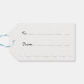 Football thema met Shirten in blauw Cadeaulabel (Achterkant Horizontaal)