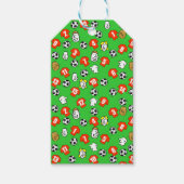 Football Thema met Shirten in rood Cadeaulabel (Voorkant)