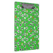 Football Thema met witte Shirten Klembord (Rechts)