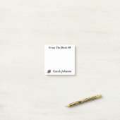 Football Thema-opmerkingen Post-it® Notes (Op bureau)