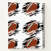 football thema Spiral Notitieboek (Achterkant)